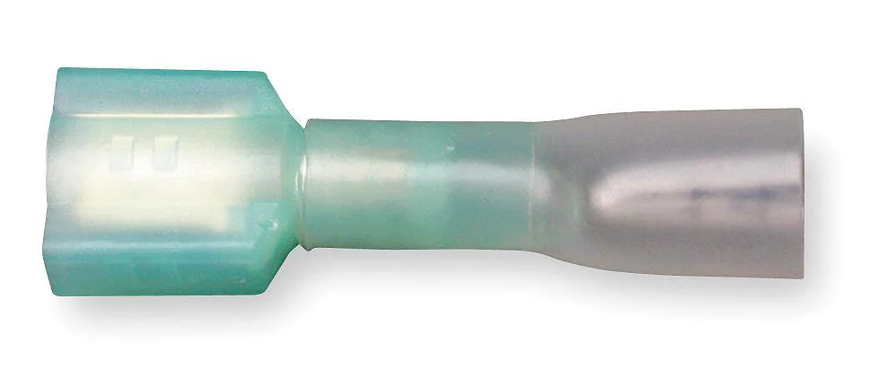 3M 3M MNHU14-250DMIX Male Disconnect Blue Heat Shrink PK25 — product photo