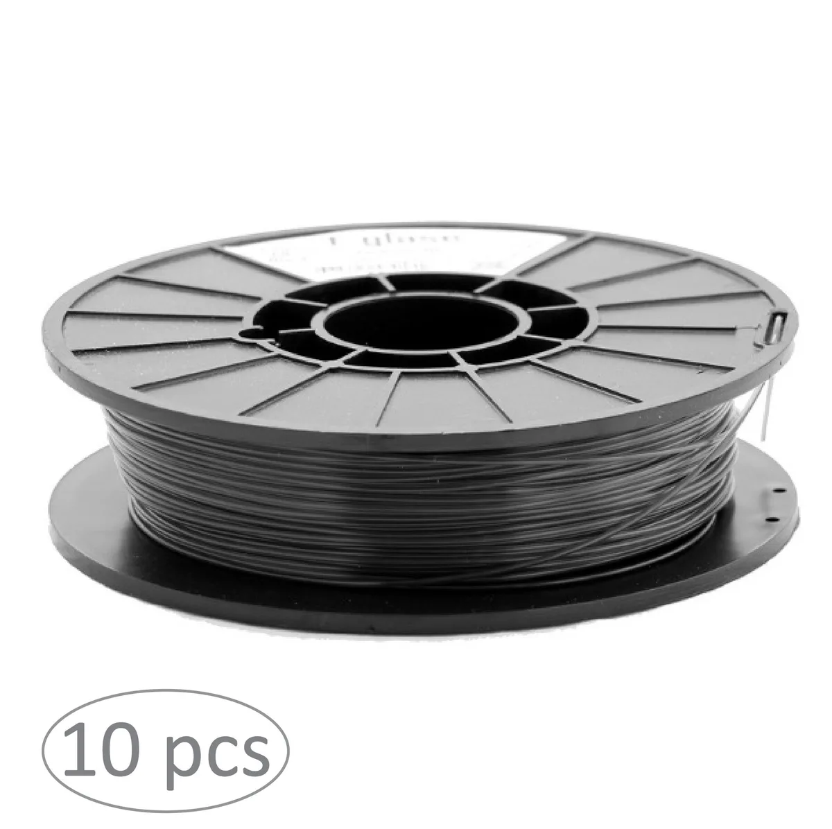 Taulman 3D Taulman 3D t-glase Filament 2.85mm Black 10 pack 3d printers accessory — product photo