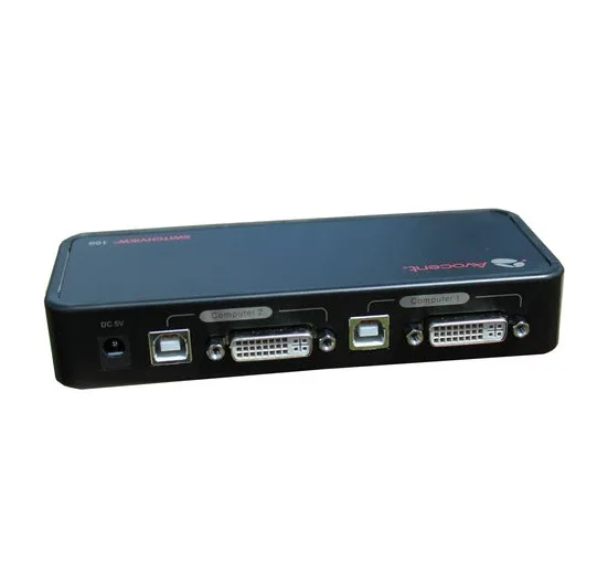 Avocent Avocent 2SV130BND1-001 SwitchView 100 2-port USB DVI KVM Switch — product photo