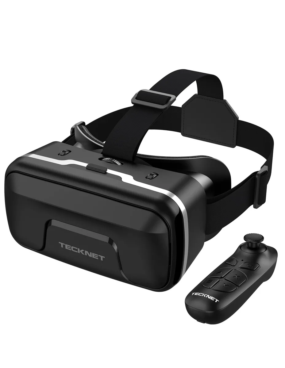 TeckNet TK-VR005 VR Headset 4.7-7.2" 110° FOV Bluetooth Controller — product photo