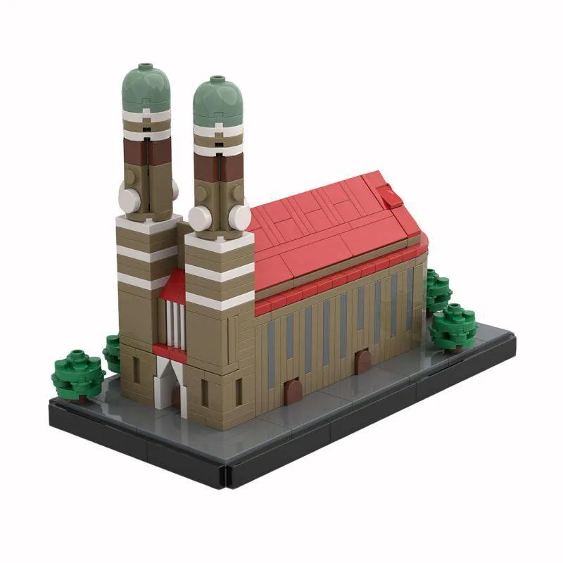 ZITIANYOUBUILD ZITIANYOUBUILD MOC-251437 1/830 Scale Frauenkirche Building Blocks 556PCS — product photo