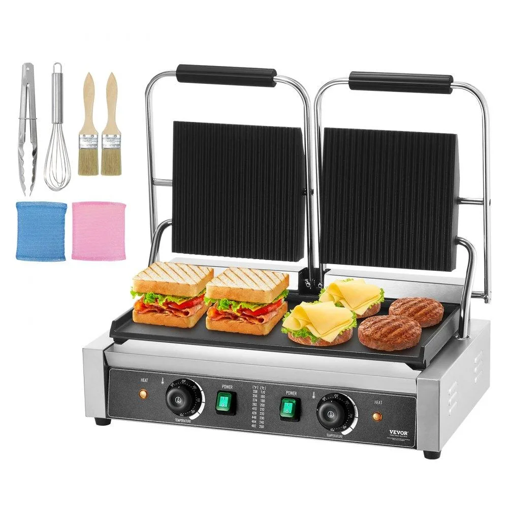VEVOR VEVOR YS-813C Commercial Panini Press 19x9 inch — product photo