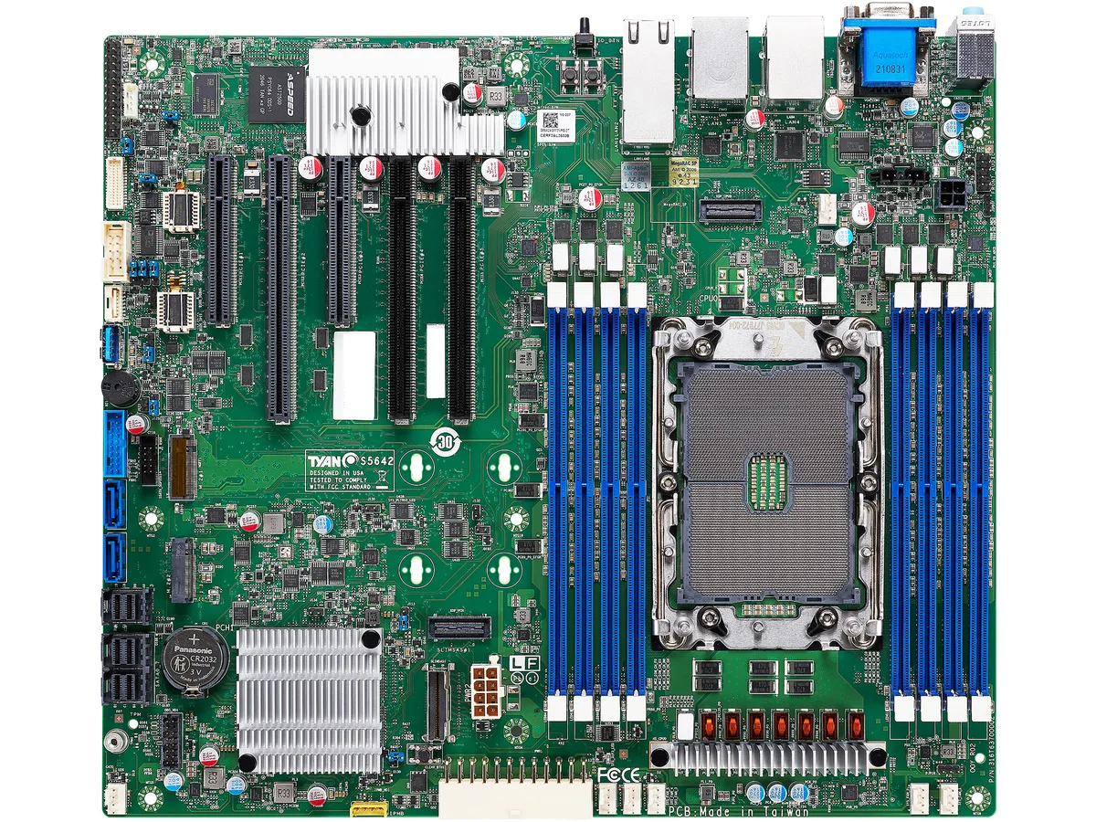TYAN TYAN S5642AGM3NRE-2T LGA 4189 server motherboard — product photo