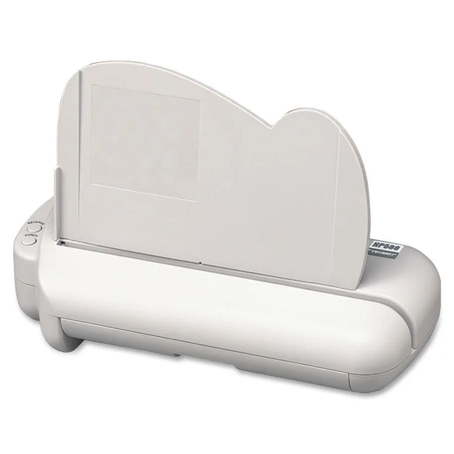 Business Source Business Source 62901 electric 3-hole puncher 30 sheets 1/4" holes gray — product photo