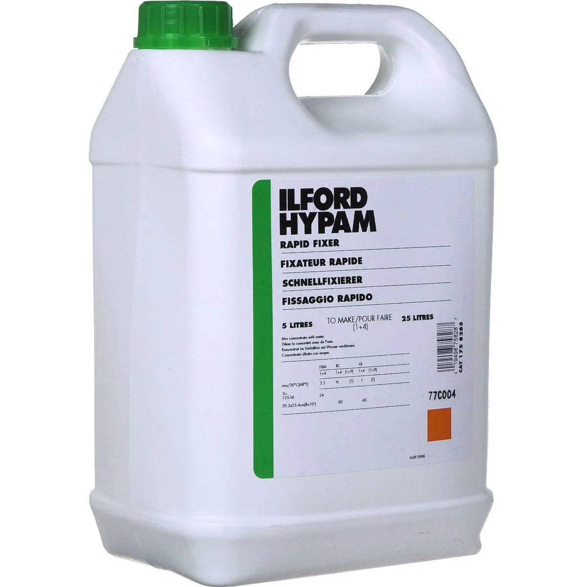 Ilford Ilford Hypam Non-Hardening Rapid Fixer 5 Litre #1177879 — product photo
