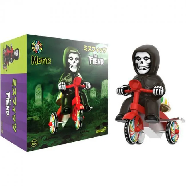 Super7 Super7 Misfits Super Cycles Fiend Black with Red Trike — product photo
