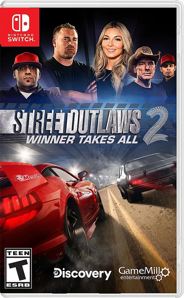 Game Mill Entertainment Game Mill Entertainment 00848 Street Outlaws 2 Winner Takes All nintendo switch video game — product photo