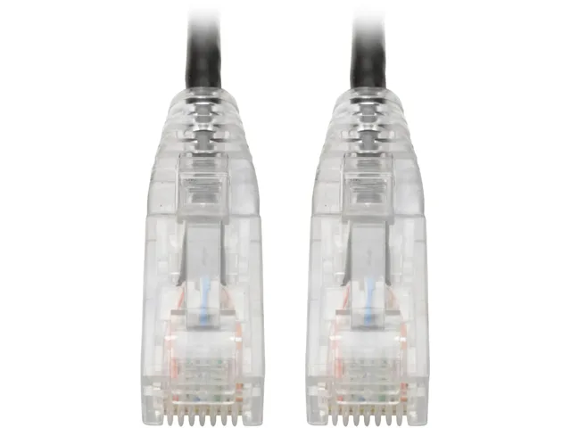 Tripp Lite Tripp Lite N201-S15-BK network ethernet cable Cat6 15 ft black — product photo