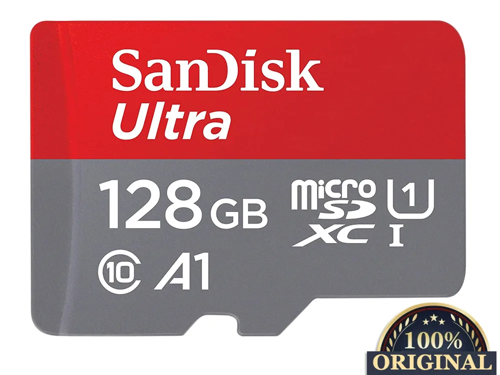Almighty office Almighty office SanDisk Ultra microSDXC 128GB UHS-I Class 10 100MB/s with Adapter — product photo