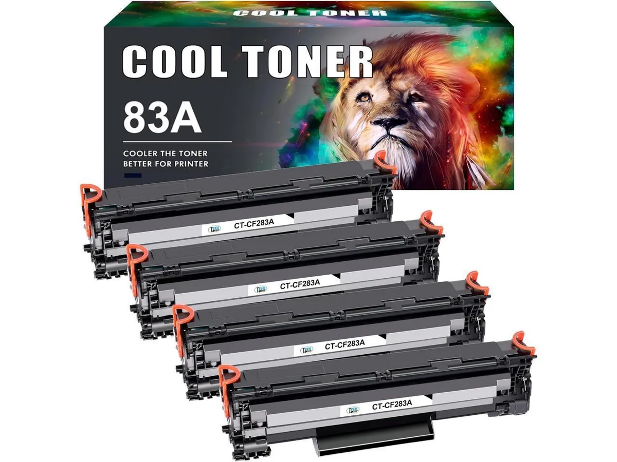 V4ink V4ink 83A CF283A Black Toner Cartridge 4 Pack 1500 Pages — product photo
