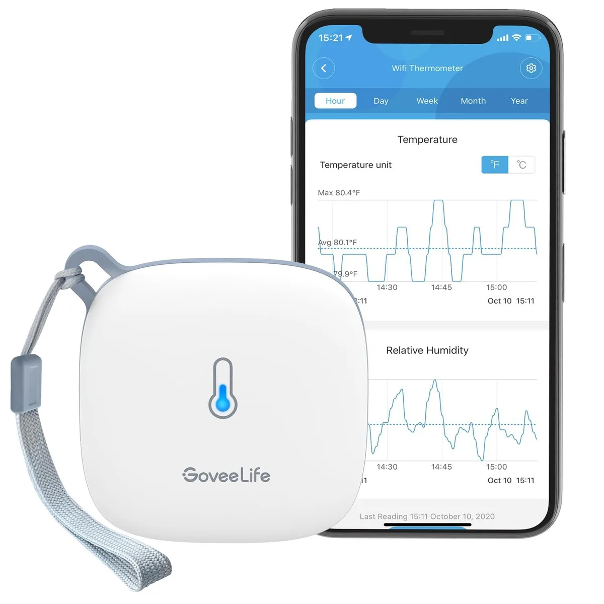  GoveeLife H5179 WiFi Thermometer Hygrometer — product photo