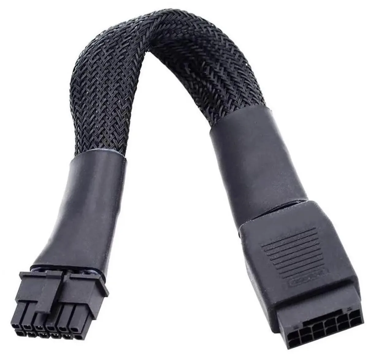 SMUGDESK SMUGDESK 12VHPWR Male to Female Extension Cable 17cm RTX 3080 3090 — product photo