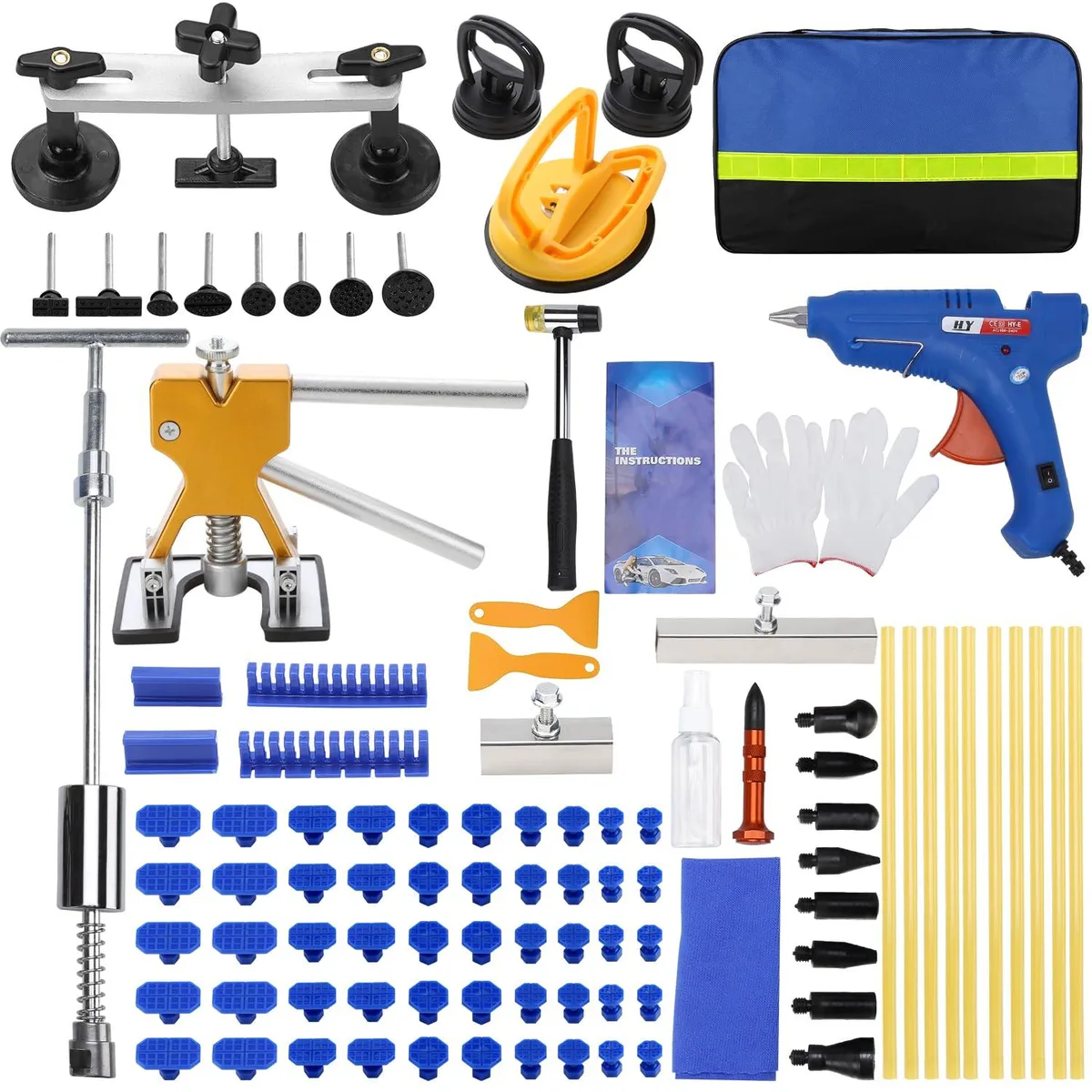  aFe Power 97PCS Body Repair Tool Kit with Golden Lifter — product photo