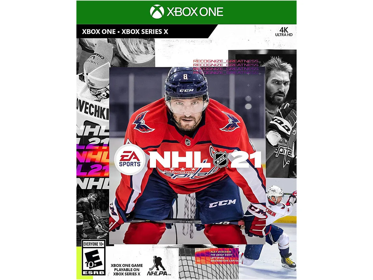 Electronic Arts Electronic Arts NHL 21 Standard Edition XB1 ELA 74016 xbox one video game — product photo