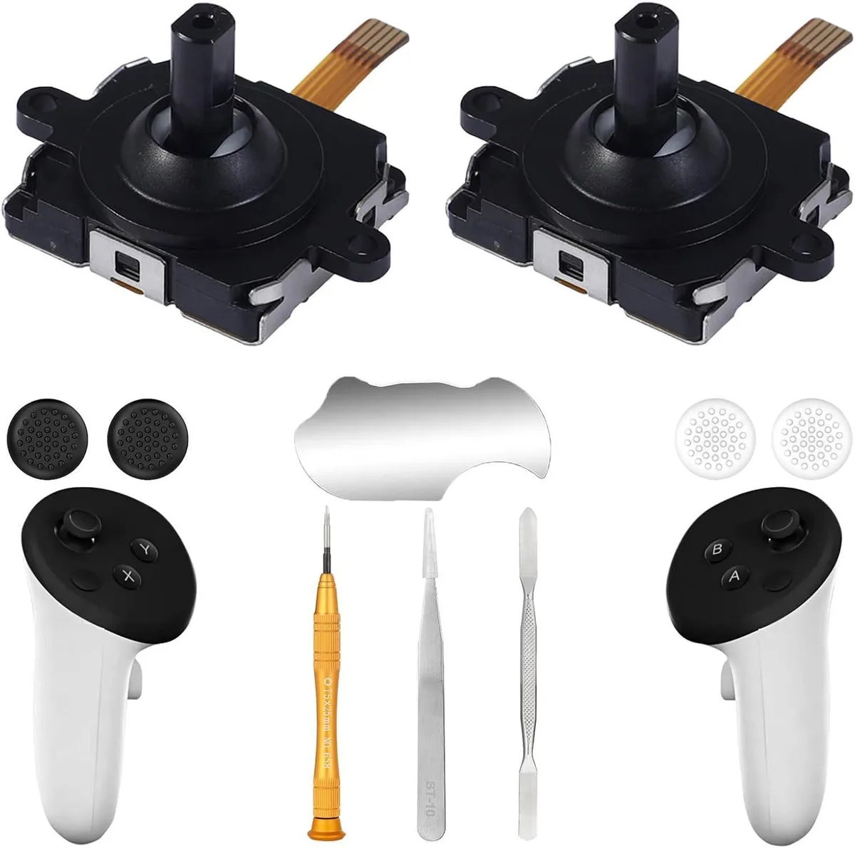 BONAEVER BONAEVER 10-in-1 Joystick Repair Kit for Meta Quest 3 Controller — product photo