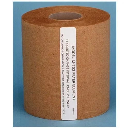 Motor Guard 723 sub-micronic filter element, white cylindrical cartridge