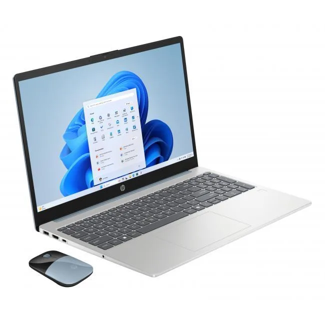 HP HP 15.6" HD Notebook Intel N100 4GB 128GB UFS Moonlight Blue business laptop — product photo