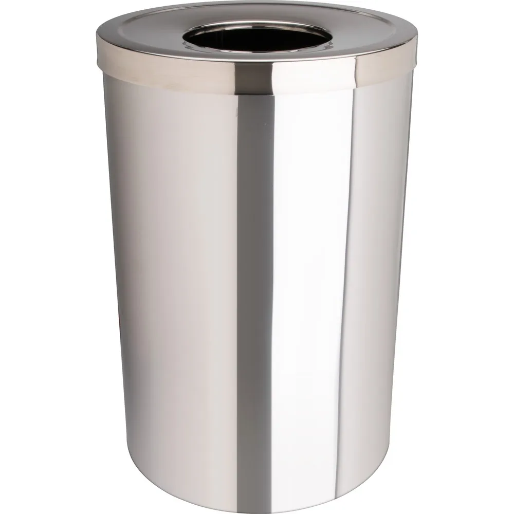 Genuine Joe Genuine Joe 58895 30 gal Stainless Steel Waste Receptacle — product photo