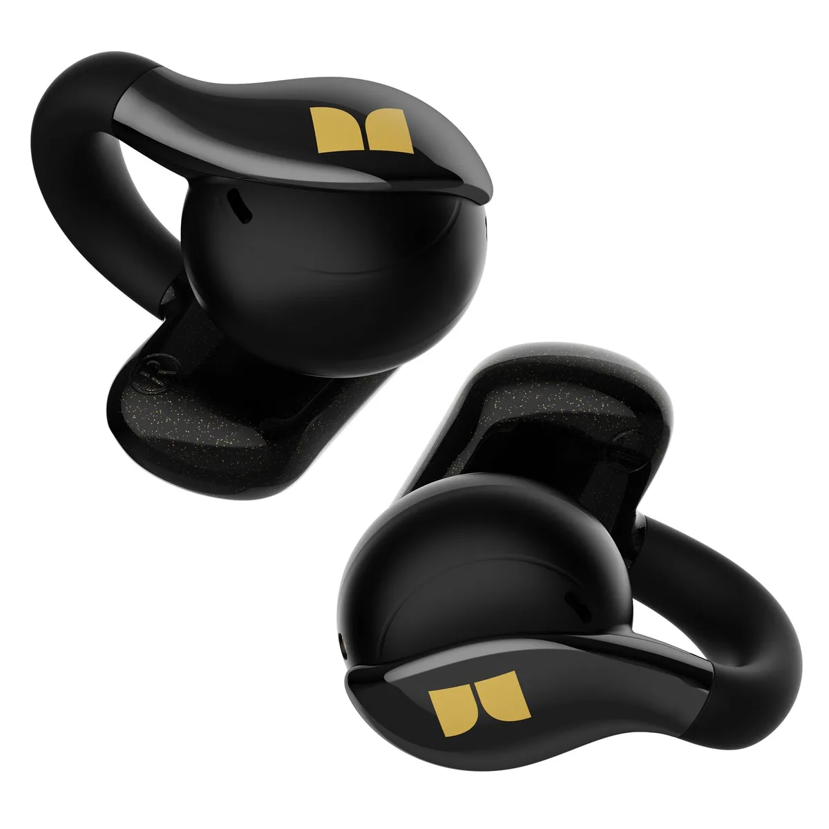Monster AC225 Open Ear Buds Bluetooth 6.0 36H Black — product photo