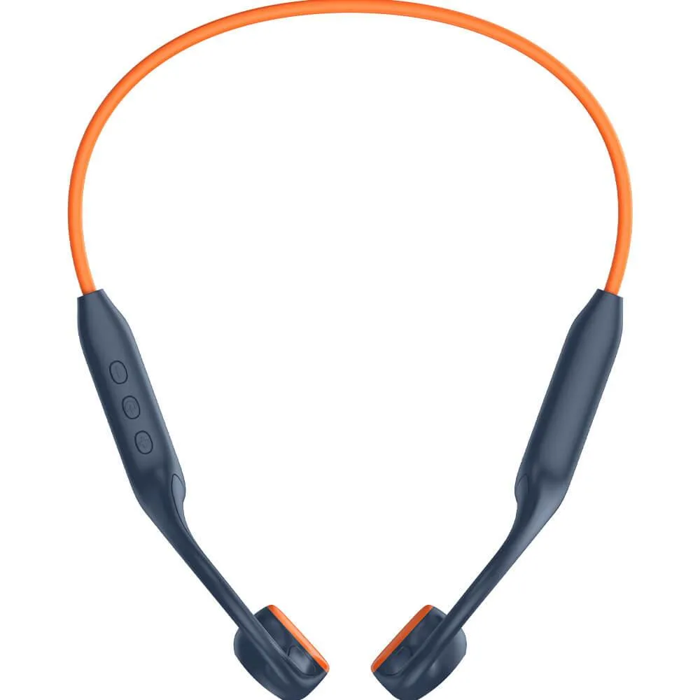 Freqncy Sound Freqncy Sound FQ1000OG Orbit Series Bone Conduction Earbuds Blue Orange — product photo