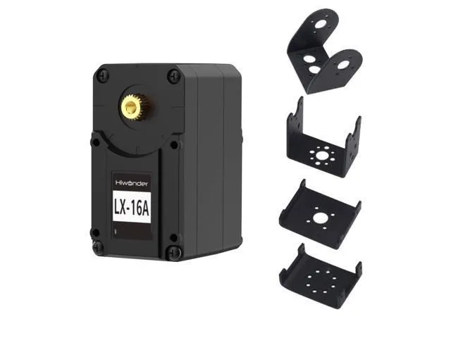 LORDWORLD LORDWORLD LX-16A Serial Bus Servo with Bracket 17kg.cm 240° — product photo