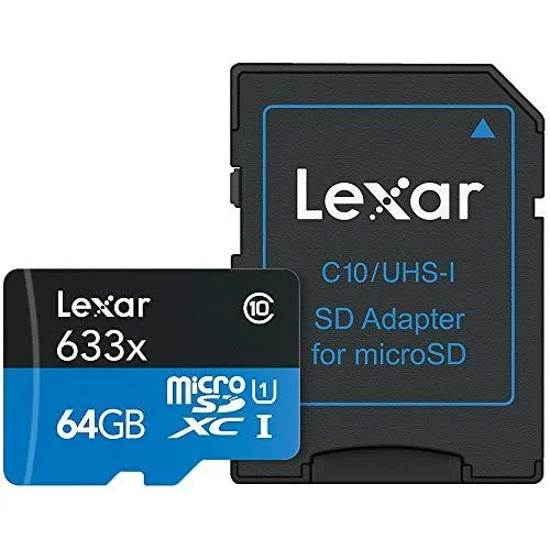 Lexar Lexar microSDXC Memory Card 64 GB LSDMI64GBBNL633 — product photo