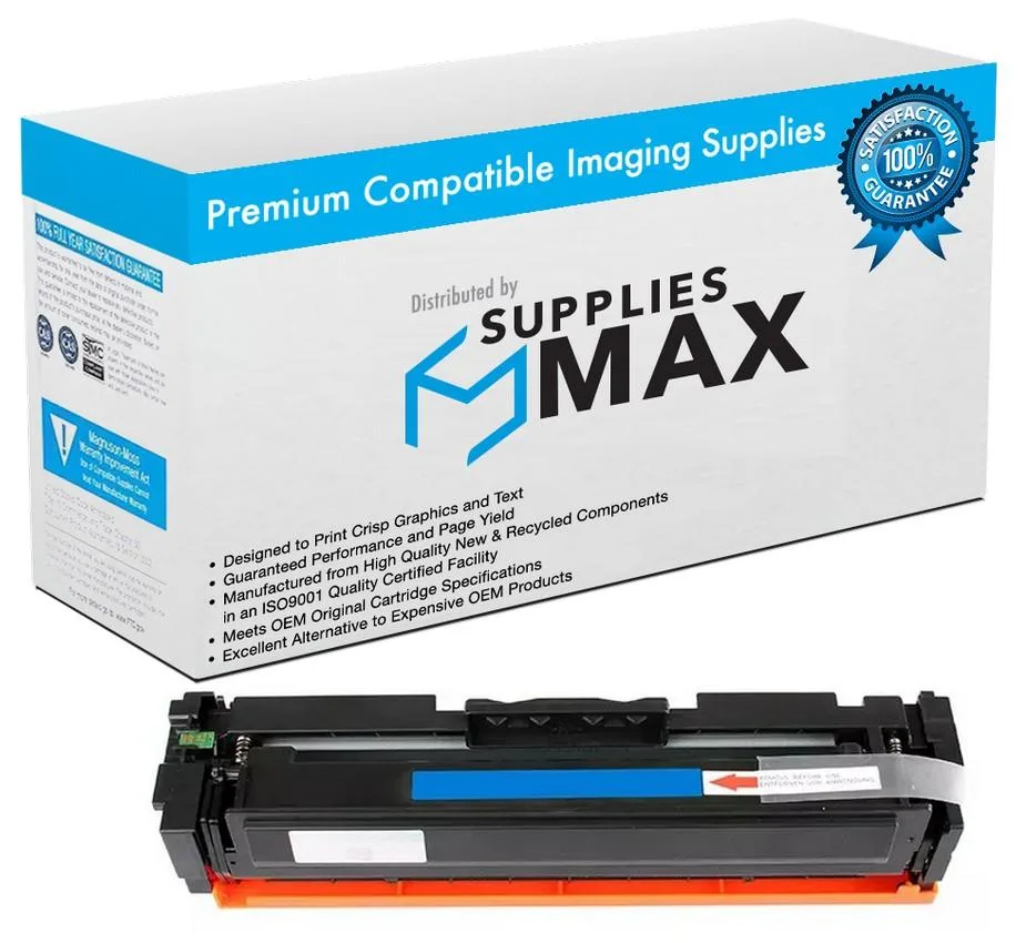 SuppliesMax SuppliesMax Cyan High Yield Toner Cartridge 2350 Pages TYPE 067H 5105C001 — product photo