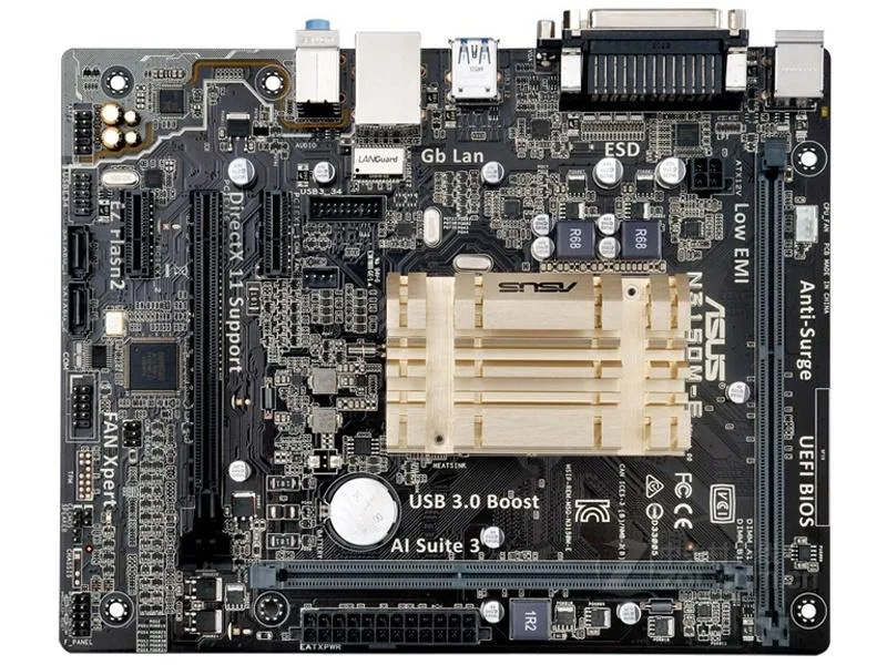 ASUS ASUS N3150M-E DDR3 8GB Micro ATX AMD motherboard — product photo