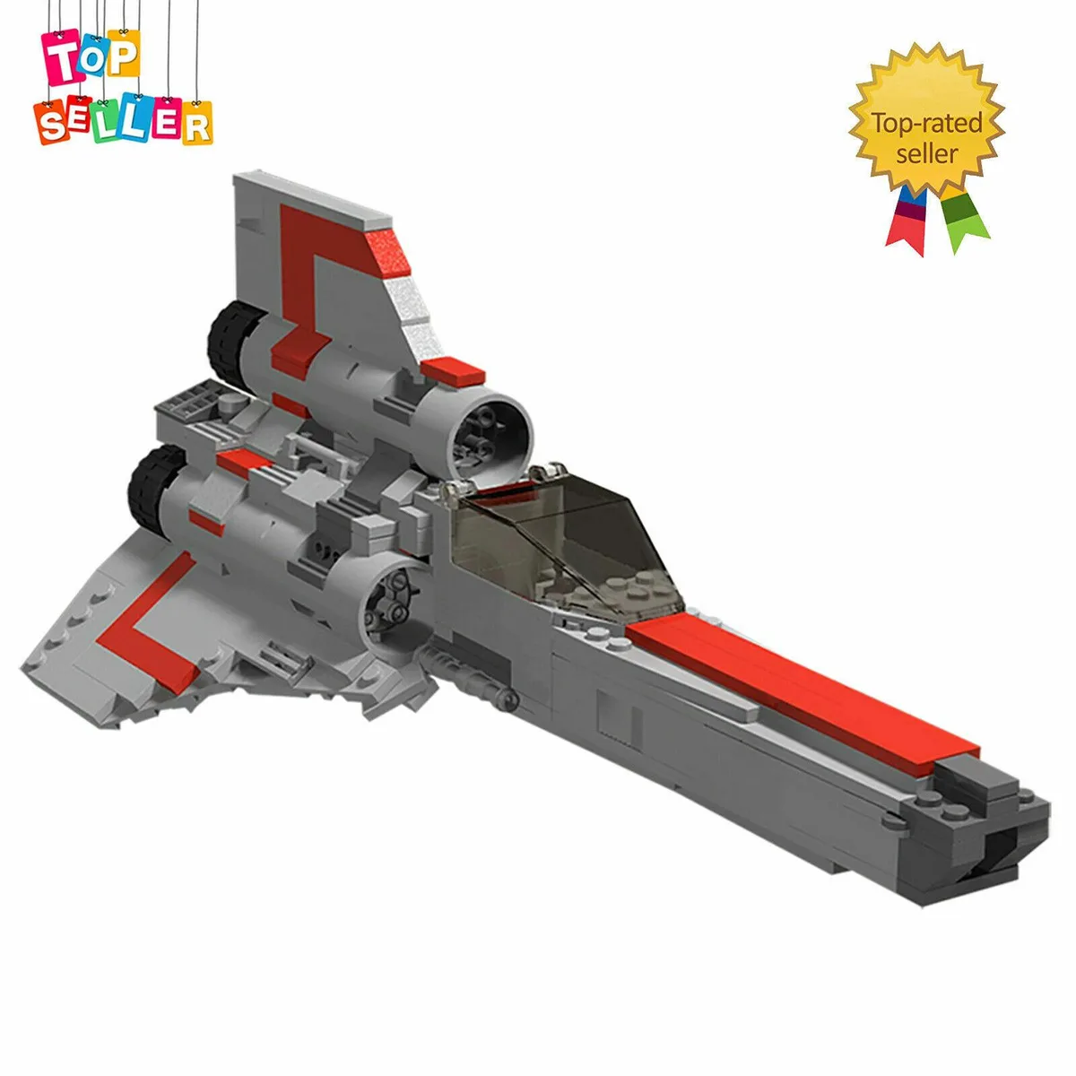 ZITIANYOUBUILD ZITIANYOUBUILD Colonial Viper Mk I Starhound Class MOC Building Set — product photo