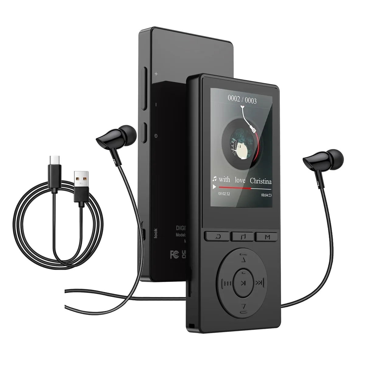 Aiandcc M6 64GB MP3 Player Bluetooth 5.3 2.4 — product photo