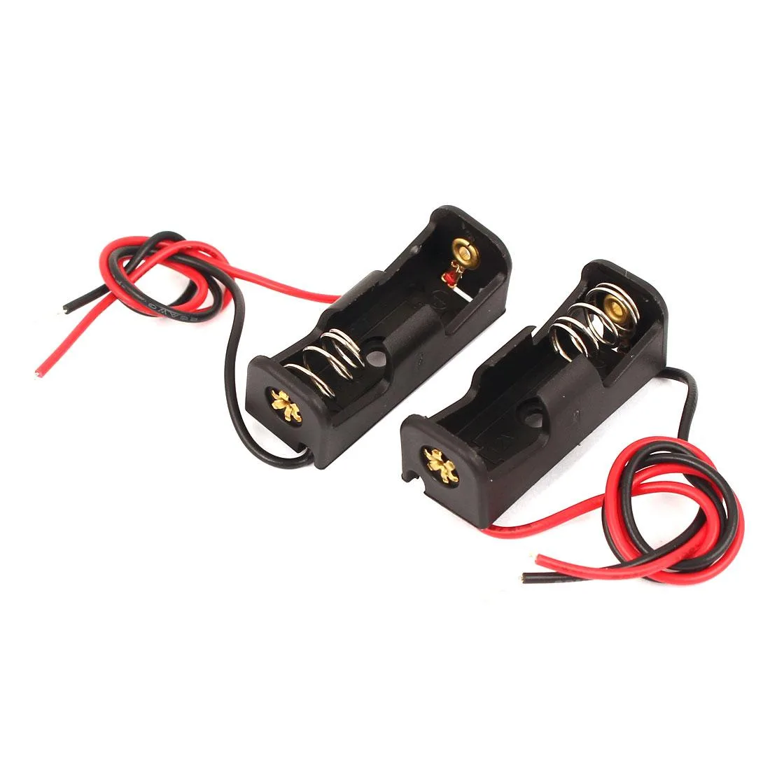 Unique-Bargains Unique-Bargains Spring Loaded 23A 12V N Battery Holder Black 2 Pcs — product photo