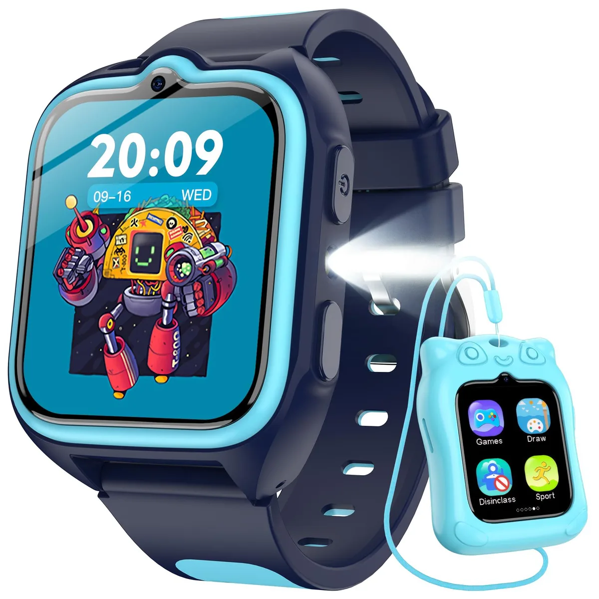  IOWODO Z30C Kids Smart Watch Blue 1.75" 32 Games — product photo