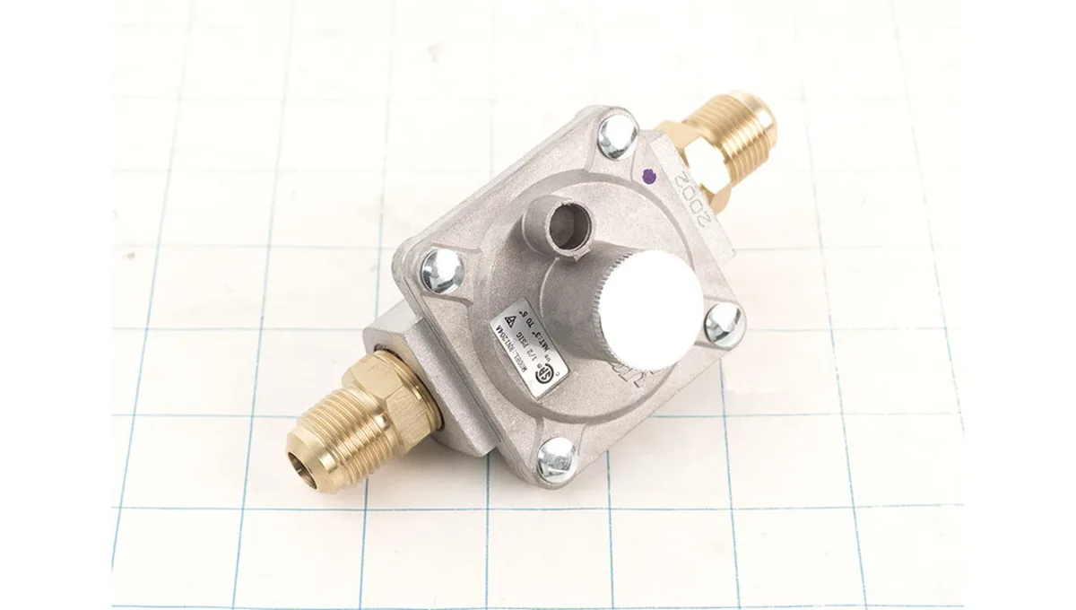 NEXGRILL NEXGRILL 20001525A0 Regulator Brass Connector Natural Gas Appliance Part — product photo