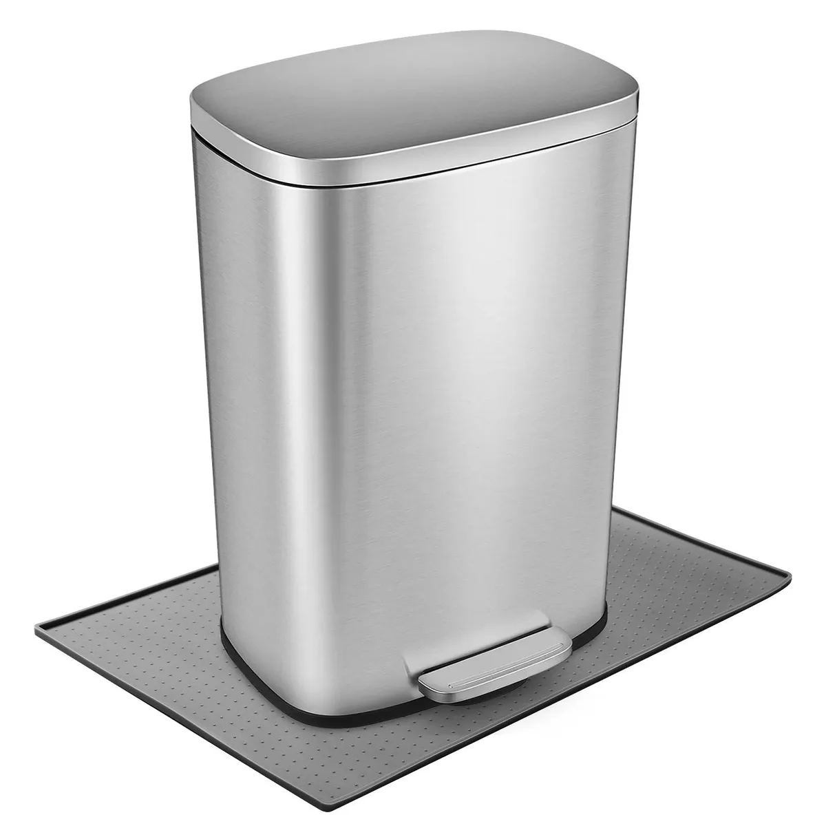  OUBXINS OBX-1-1-ee Silicone Trash Can Mat 11.8"x18.9" 12 Pack — product photo