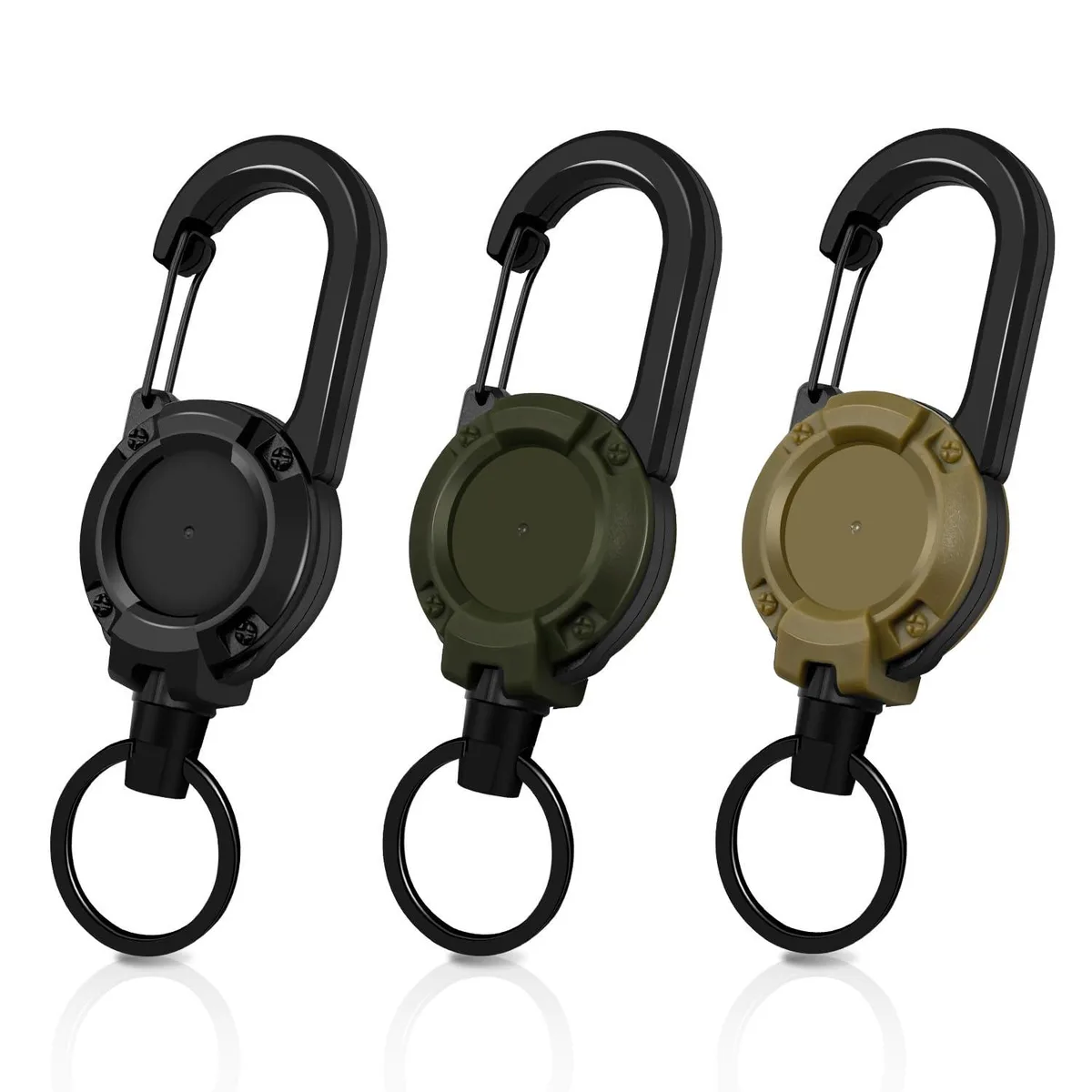  Wonwood_direct 2024043 Retractable Keyholder 3 Pack 25.6" Cord 8.8 oz — product photo