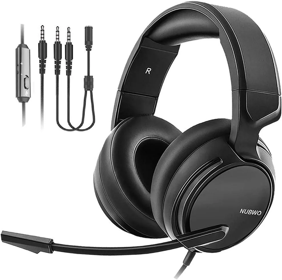 Hitoor Hitoor Wired Gaming Headset 3.5mm 50mm Black — product photo