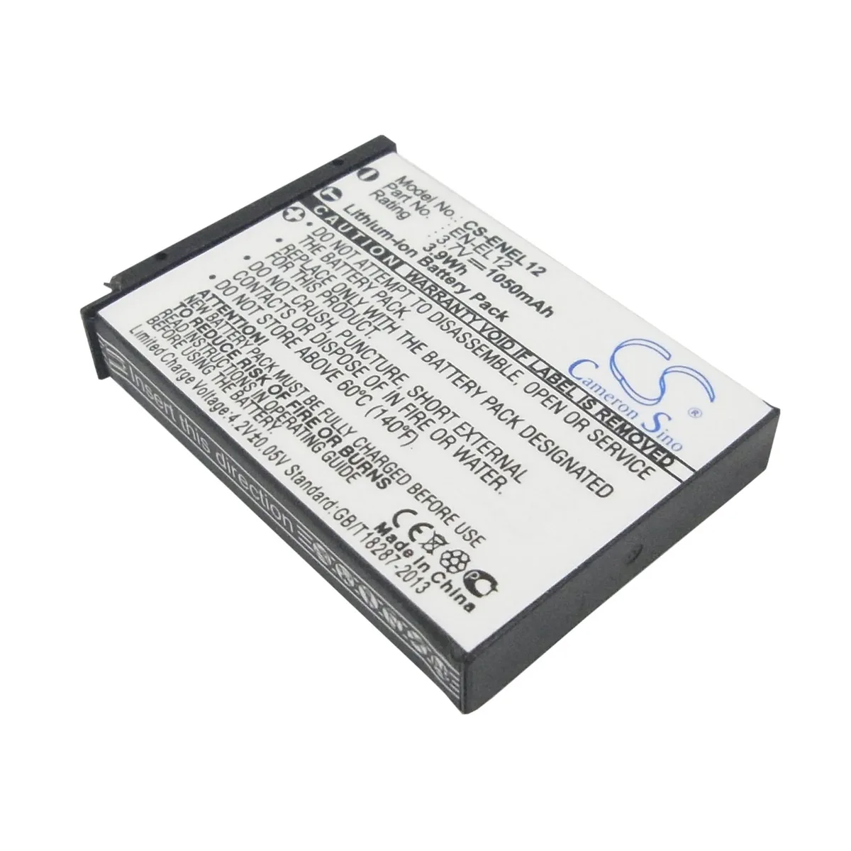 Cameron &amp; Co Cameron &amp; Co DS-CS-ENEL12 camera battery 1.05 Ah Li-ion — product photo