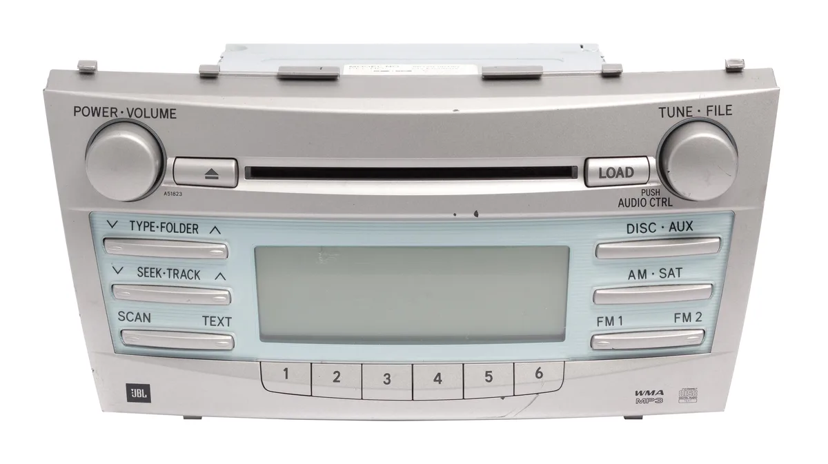 1 Factory Radio 1 Factory Radio 86120-06190 receiver for 2007-2009 Toyota Camry — product photo