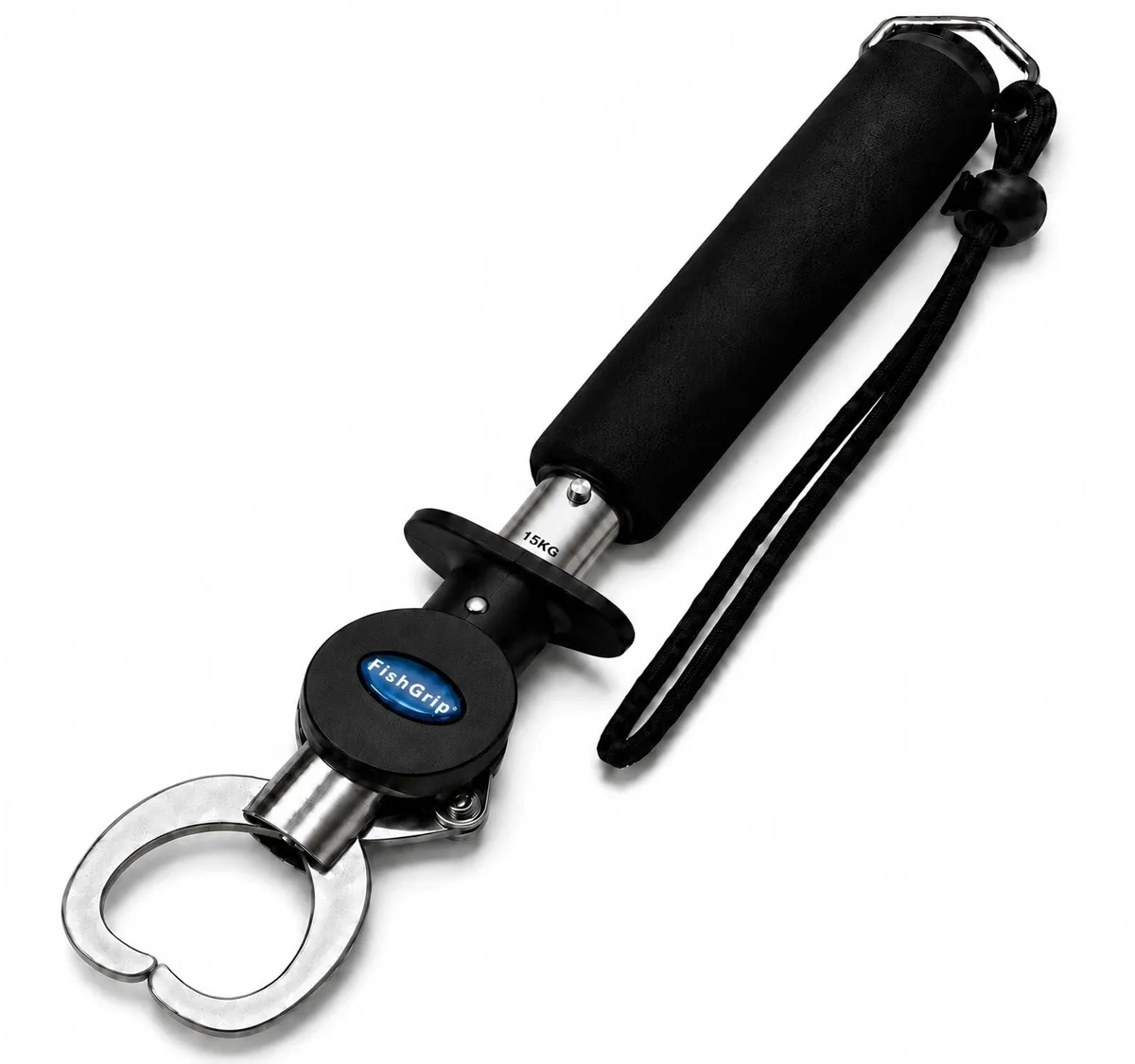  Multifunctional Fishing Scale Fish Lip Gripper with Ruler 33 lb — product photo