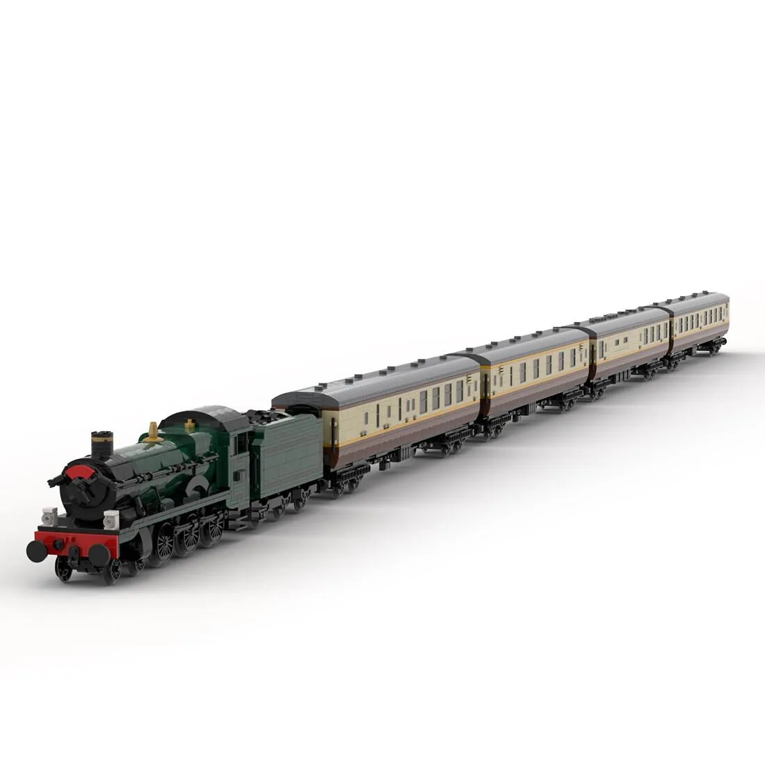 ZITIANYOUBUILD ZITIANYOUBUILD MOC-122525 5-in-1 Train Set 5997 Parts — product photo