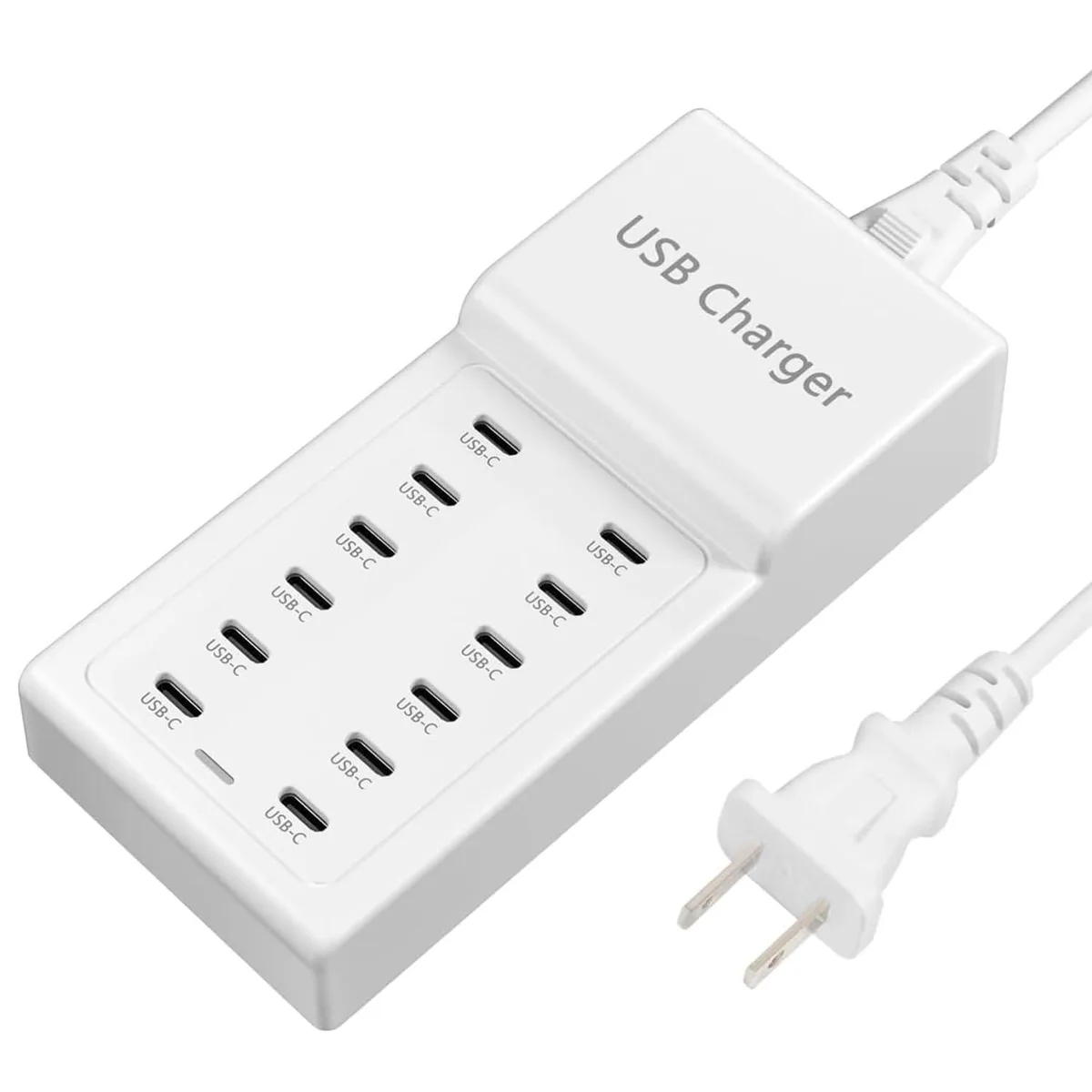 KEHIPI KEHIPI Yili-12USB02 12-port 50W USB charger white — product photo