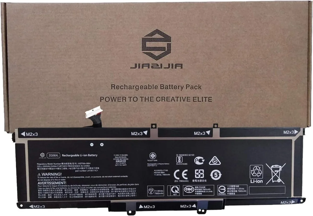 NShi NShi ZG06XL laptop battery 11.55V 95.9Wh 8310mAh black — product photo