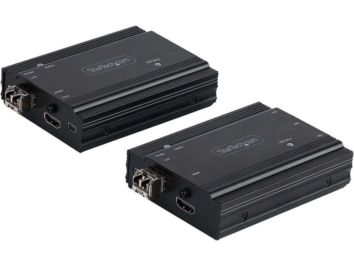 STARTECH STARTECH SV565FXHD4KU 4K 60Hz HDMI USB KVM Switch 300m fiber — product photo