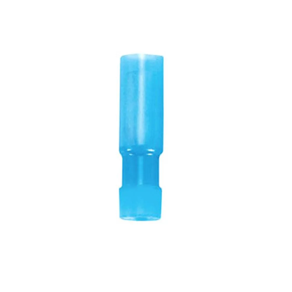 The Install Bay The Install Bay Blue Nylon Female Bullet Connector 16-14 Gauge .156 Pack of 100 — product photo
