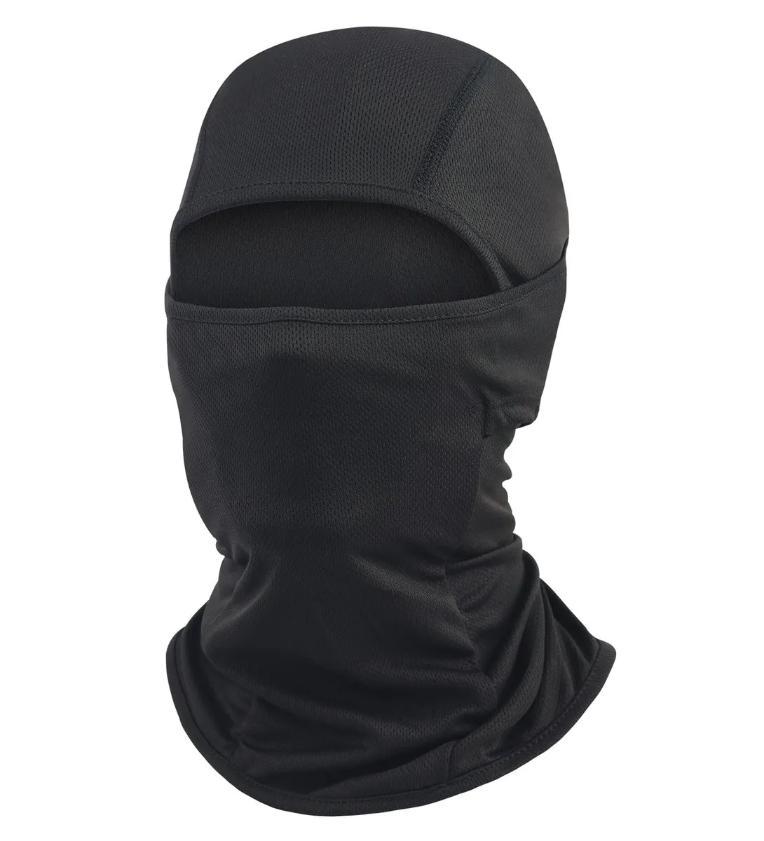  AILONSHAWN Ski Mask Balaclava Face Mask Black L 90% polyester 10% spandex — product photo