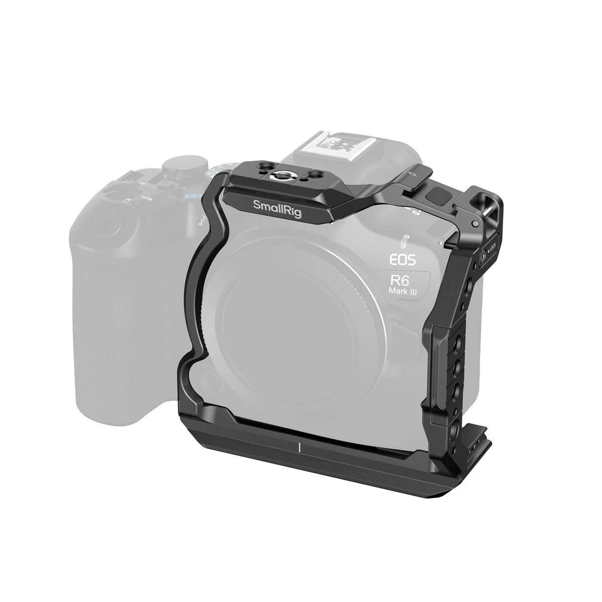 SmallRig SmallRig HawkLock Half Cage for Canon EOS R6 III/II, R5 II Black 5953 — product photo
