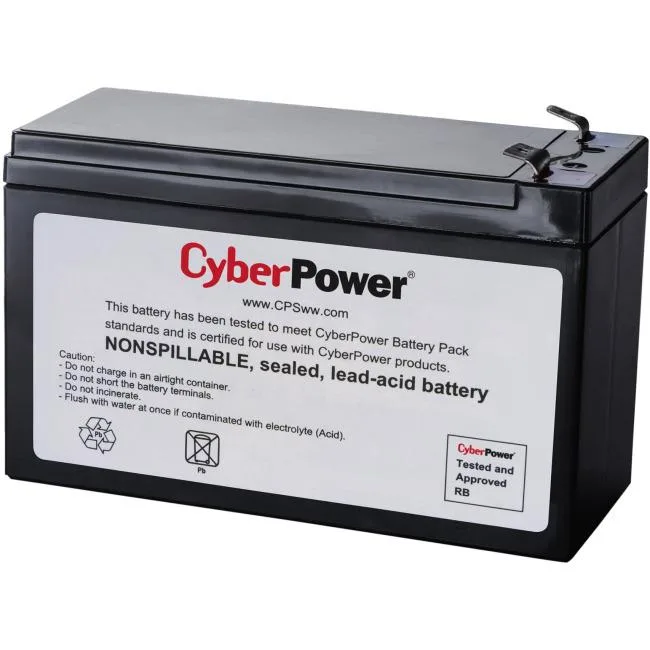 CyberPower CyberPower RB1270B 12V 7AH UPS battery cartridge — product photo