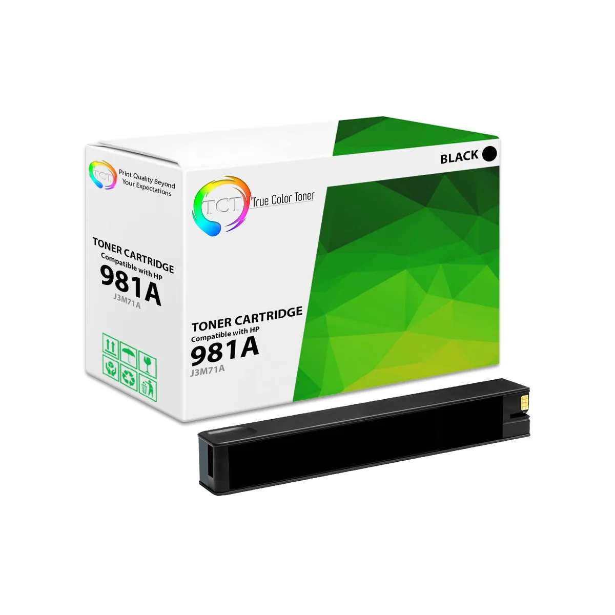 True Color Toner True Color Toner TCT-981A-B Black Toner Cartridge High-Yield 6000 Pages — product photo