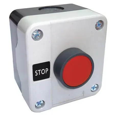 Dayton Dayton 32W266 22 mm Push Button Stop Control Station 1NC — product photo
