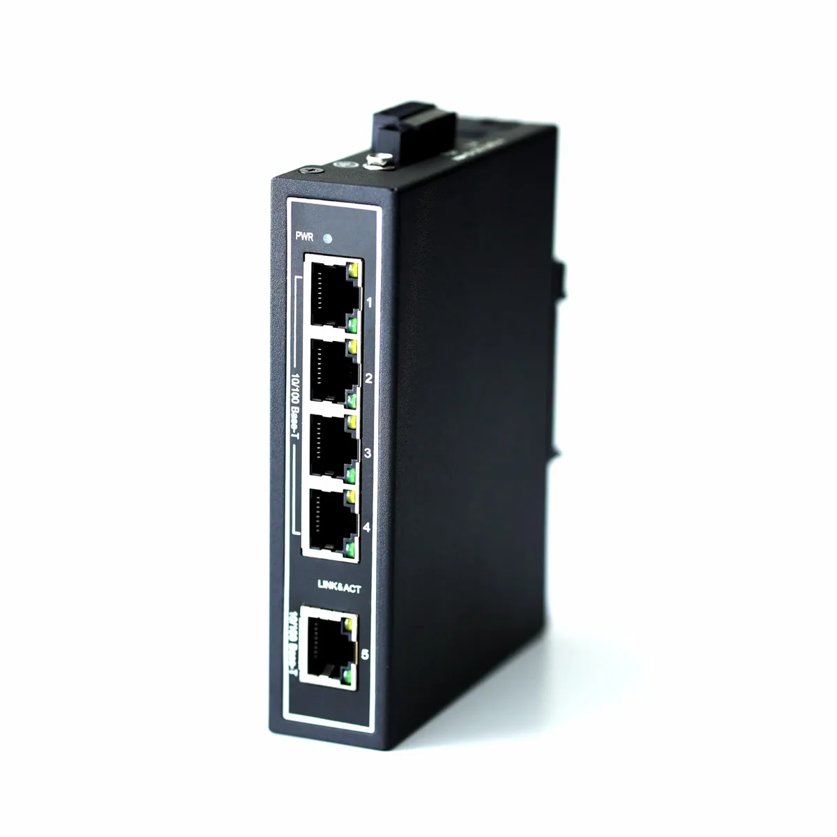  NETGEAR ProSafe WDH-5ET-DC 5-Port 10/100Mbps Industrial Switch — product photo